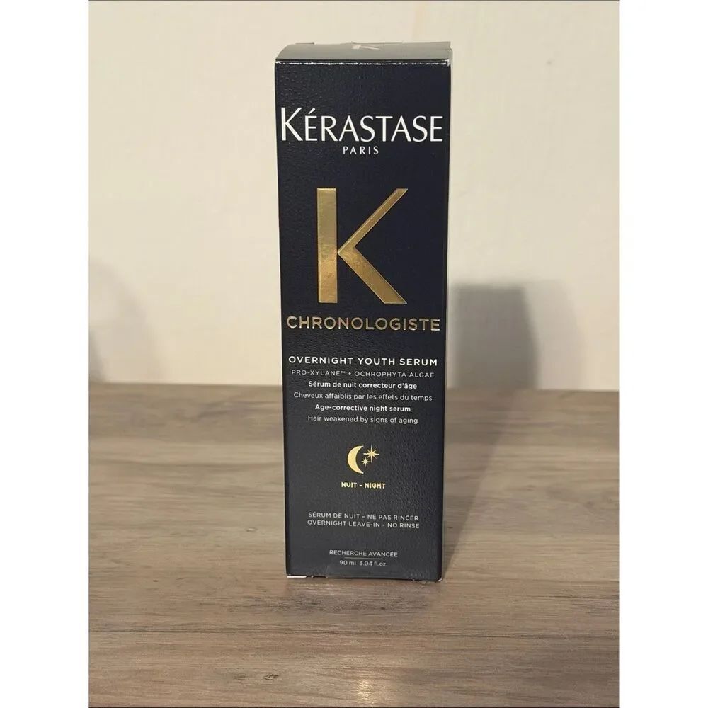 KÉRASTASE - Chronologiste Overnight Youth Serum for Dry, Thin, Aging Hair